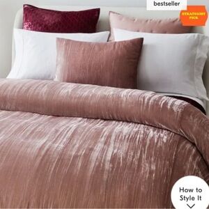 West Elm Cream Bedding